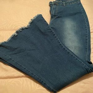 Bell bottom jeans